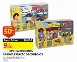 Auchan Livro O meu aeroporto/ A minha estação de comboios de Globe Publishing promoção