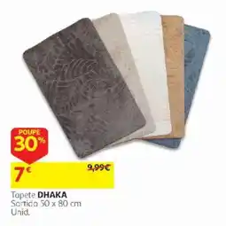 Auchan Tapete Dhaka promoção