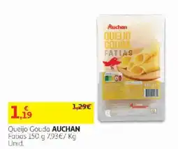 Auchan Queijo Gouda Auchan promoção