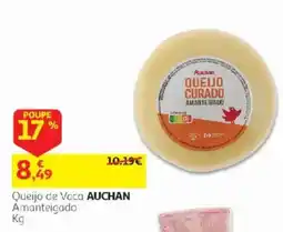 Auchan Queijo de Vaca Auchan Amanteigado promoção