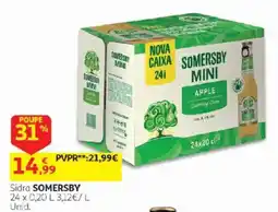 Auchan Sidra somersby promoção