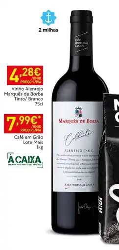 Recheio Vinho Alentejo Marquês de Borba promoção