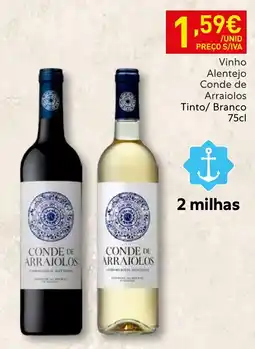 Recheio Vinho Alentejo Conde de Arraiolos promoção