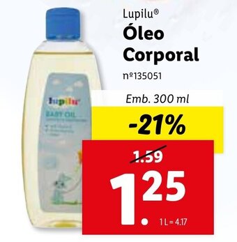 Lidl Lupilu Óleo Corporal 300ml promoção