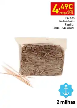 Recheio Palitos individuais fapilor promoção