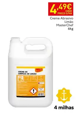 Recheio Creme abrasivo limão masterchef promoção