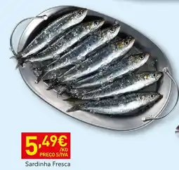 Recheio Sardinha Fresca promoção