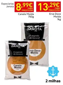 Recheio Canela Moída Janota promoção