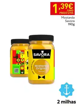 Recheio Mostarda Savora promoção