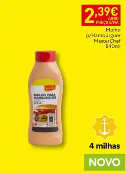 Recheio molho para hambúrguer masterchef promoção