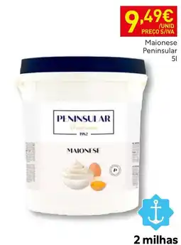 Recheio Maionese peninsular promoção