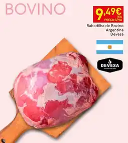 Recheio Rabadilha de Bovino Argentina Devesa promoção