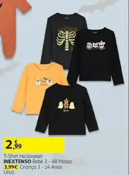 Auchan T-shirt halloween inextenso promoção