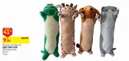 Auchan Animais de peluche one two fun promoção