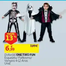 Auchan Disfarces one two fun promoção