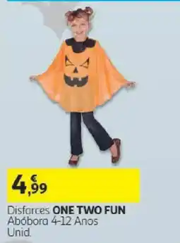 Auchan Disfarces one two fun promoção