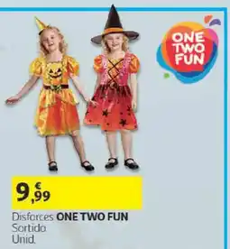 Auchan Disfarces one two fun promoção