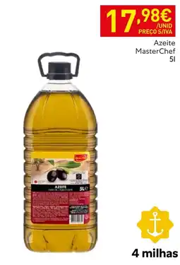 Recheio Azeite MasterChef promoção