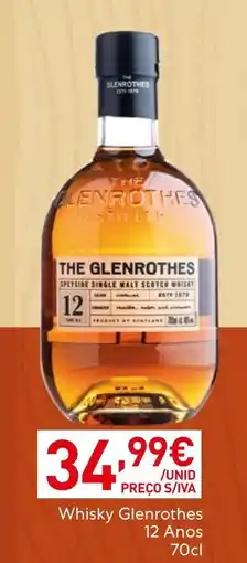 Recheio Whisky Glenrothes 12 Anos promoção