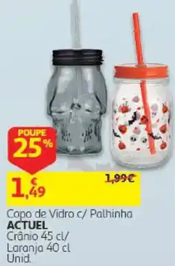 Auchan Copode Vidro c/ Palhinha promoção