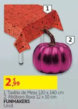 Auchan Toalha de mesa funmakers promoção