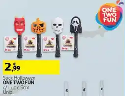 Auchan Stick halloween one two fun promoção