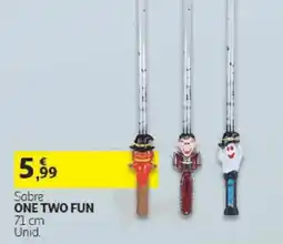 Auchan Sabre one two fun promoção