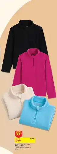 Auchan Sweat Polar c/ Fecho Inextenso promoção