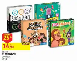 Auchan Jogos Clementoni Diversos promoção
