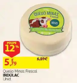 Auchan Queijo Minas Frescal Indulac promoção