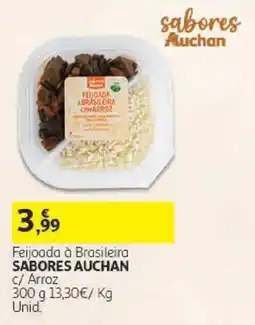 Auchan Feijoada à Brasileira sabores auchan c/ Arroz promoção