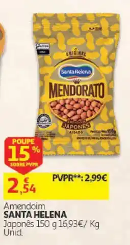 Auchan Amendoim Santa Helena Japonês promoção
