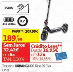 Auchan Trotinete urbanglide ride 85 evo promoção