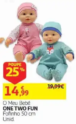 Auchan O Meu Bebé ONE TWO FUN promoção
