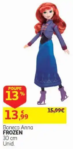 Auchan Boneca Anna Frozen promoção