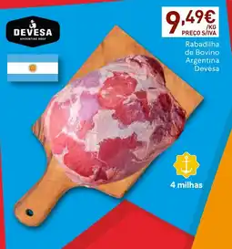 Recheio Rabadilha de Bovino Argentina Devesa promoção