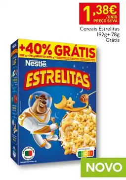 Recheio Cereais estrelitas promoção