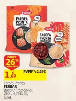 Auchan Farofa Pronta Ferbar promoção