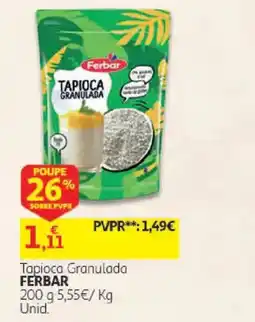 Auchan Tapioca Granulada Ferbar promoção