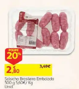 Auchan Salsicha Brasileira Embalada promoção