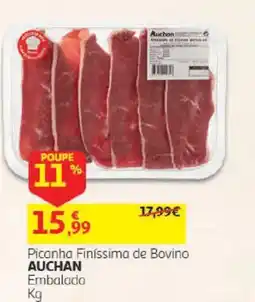 Auchan Picanha Finíssima de Bovino Auchan promoção