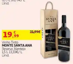 Auchan vinho tinto monte santa ana promoção