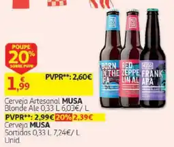 Auchan Cerveja Artesanal MUSA promoção