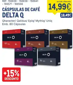 Makro Cápsulas de café promoção