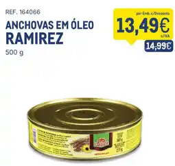 Makro anchovas em óleo ramirez promoção