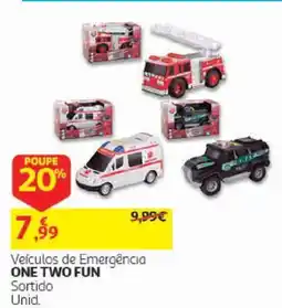 Auchan Veículos de Emergência One Two Fun promoção