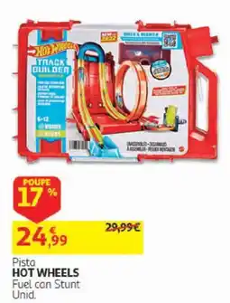 Auchan Pista hot wheels fuel can stunt promoção