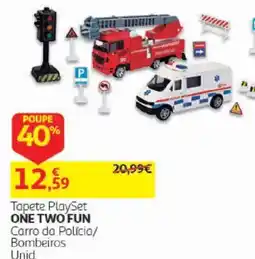 Auchan Tapete PlaySet One Two Fun promoção
