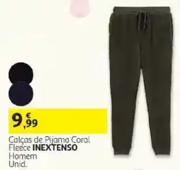 Auchan Calças de Pijama Coral Fleece Inextenso Homem promoção