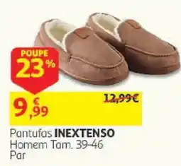 Auchan Pantufas inextenso promoção